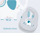 BABADOR DE SILICONE COM PEGA MIGALHAS FEITO PARA SEU BEBÊ